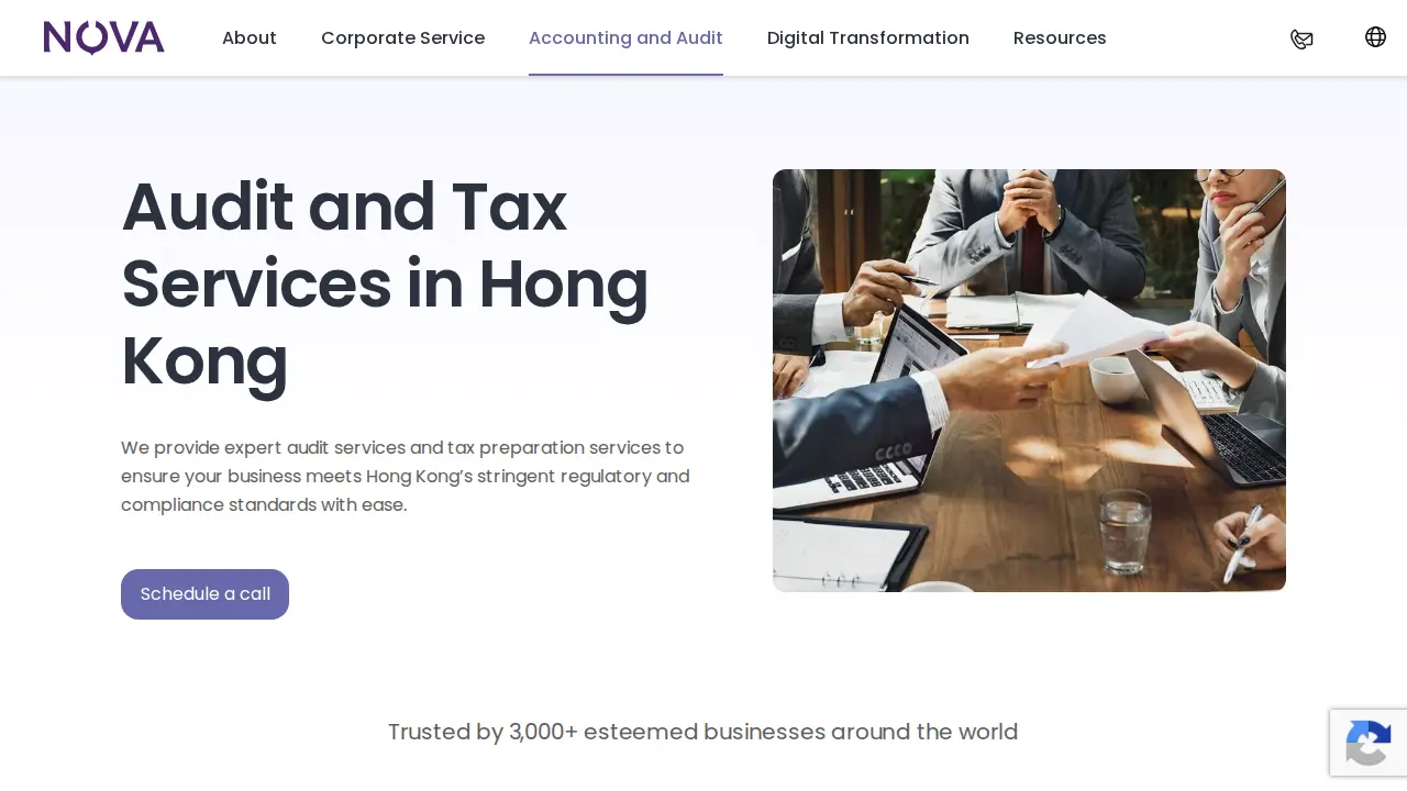 NOVA Group page
