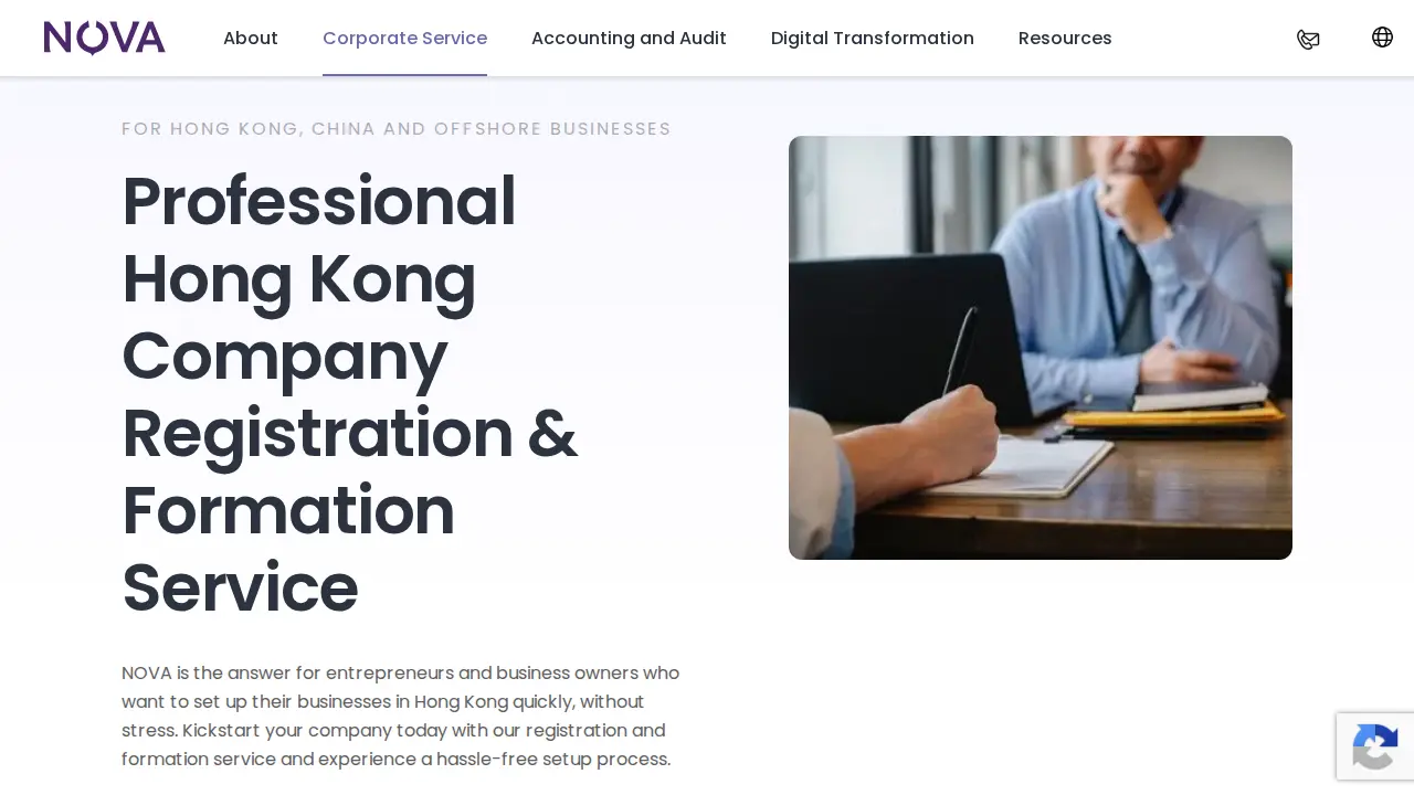 NOVA Group page