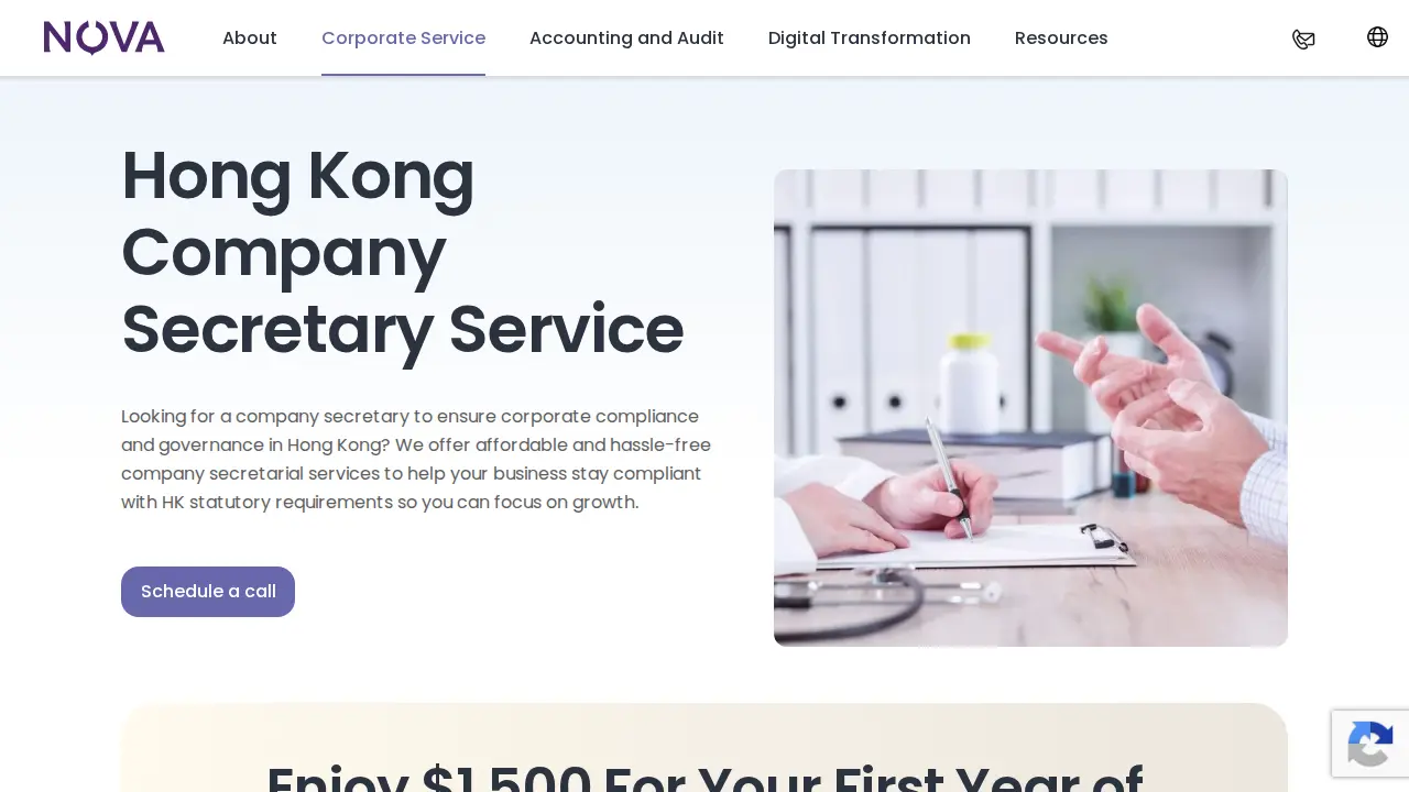NOVA Group page