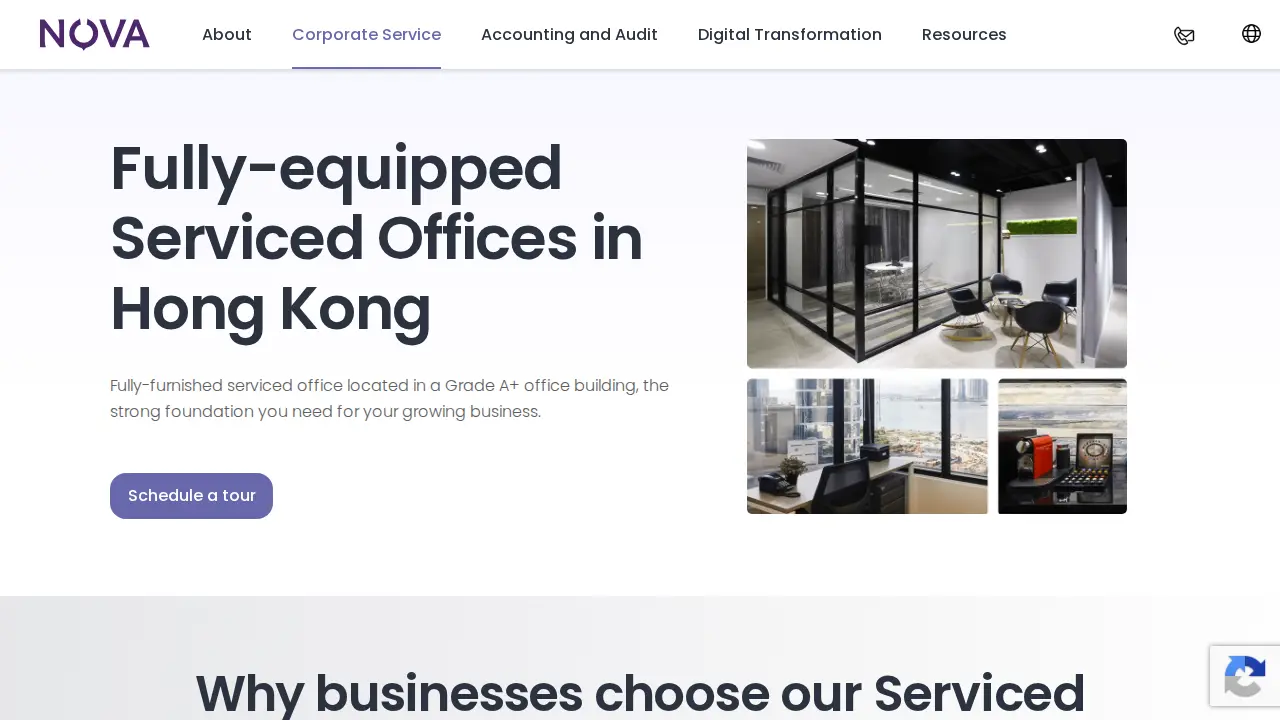 NOVA Group page