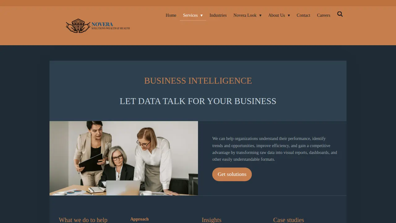 Novera Solutions LLC page