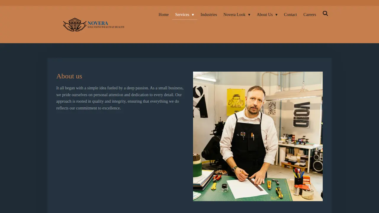 Novera Solutions LLC page