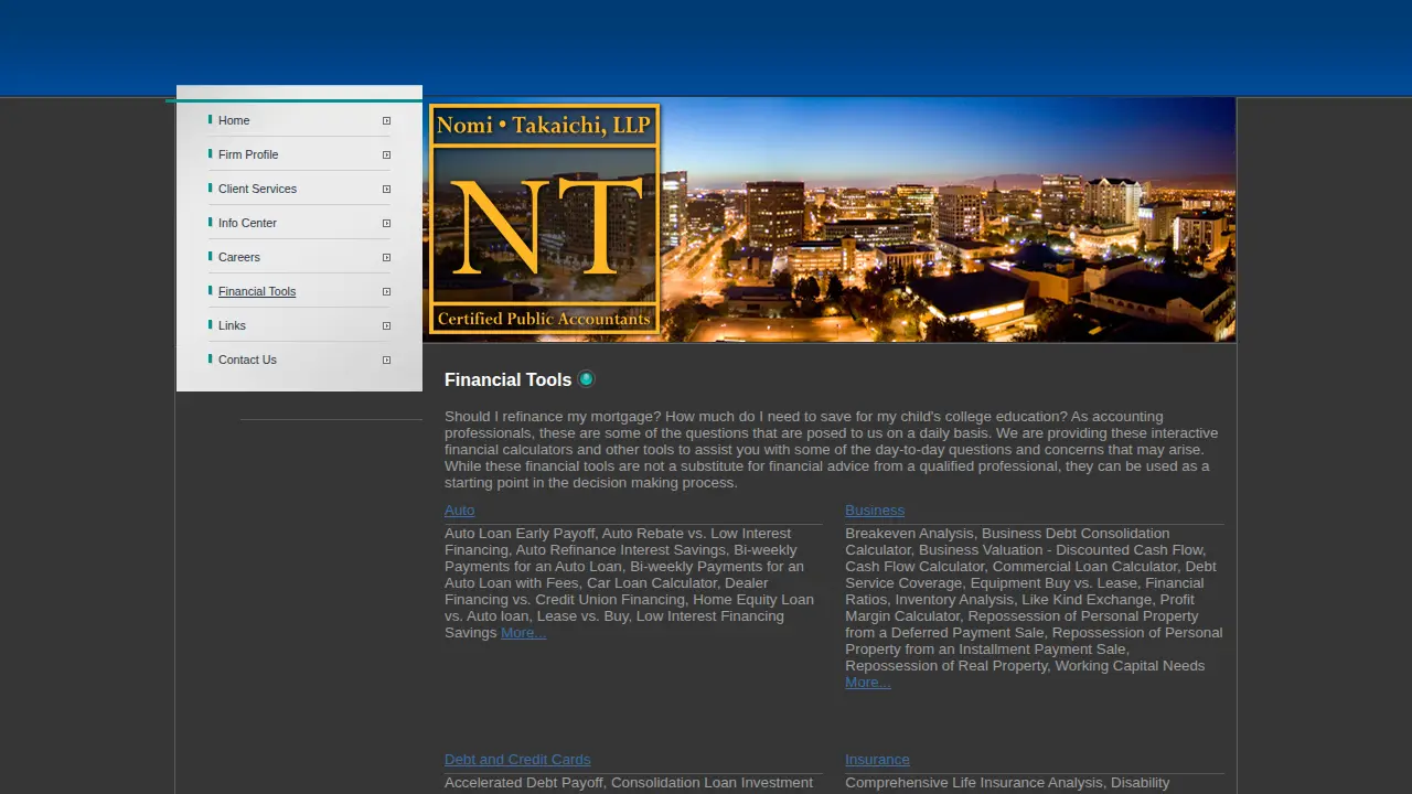 Nomi & Takaichi LLP page