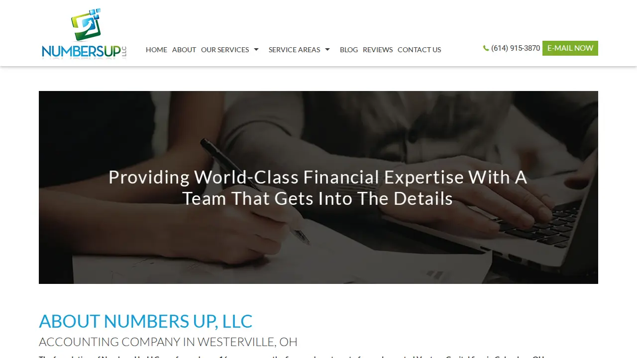 Numbers Up page