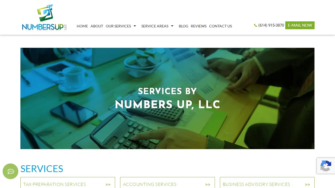 Numbers Up page