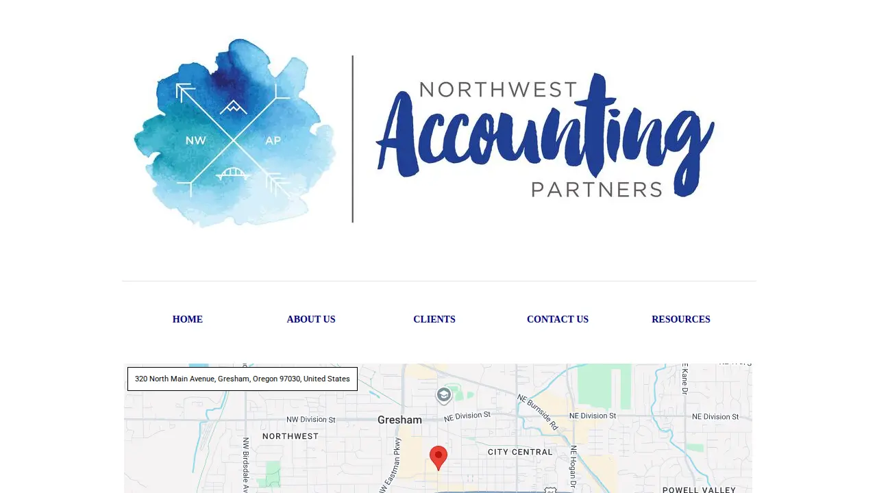 Northwest Accounting Partners page