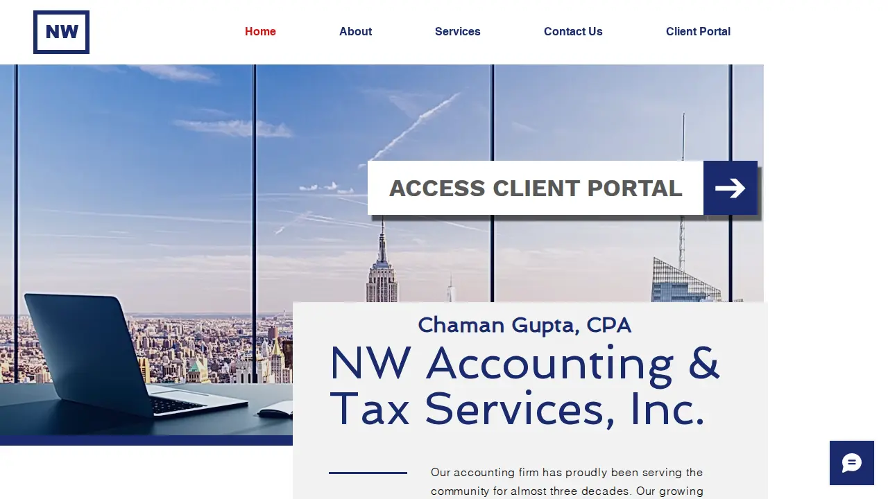 NW Accounting and Tax Services Inc website