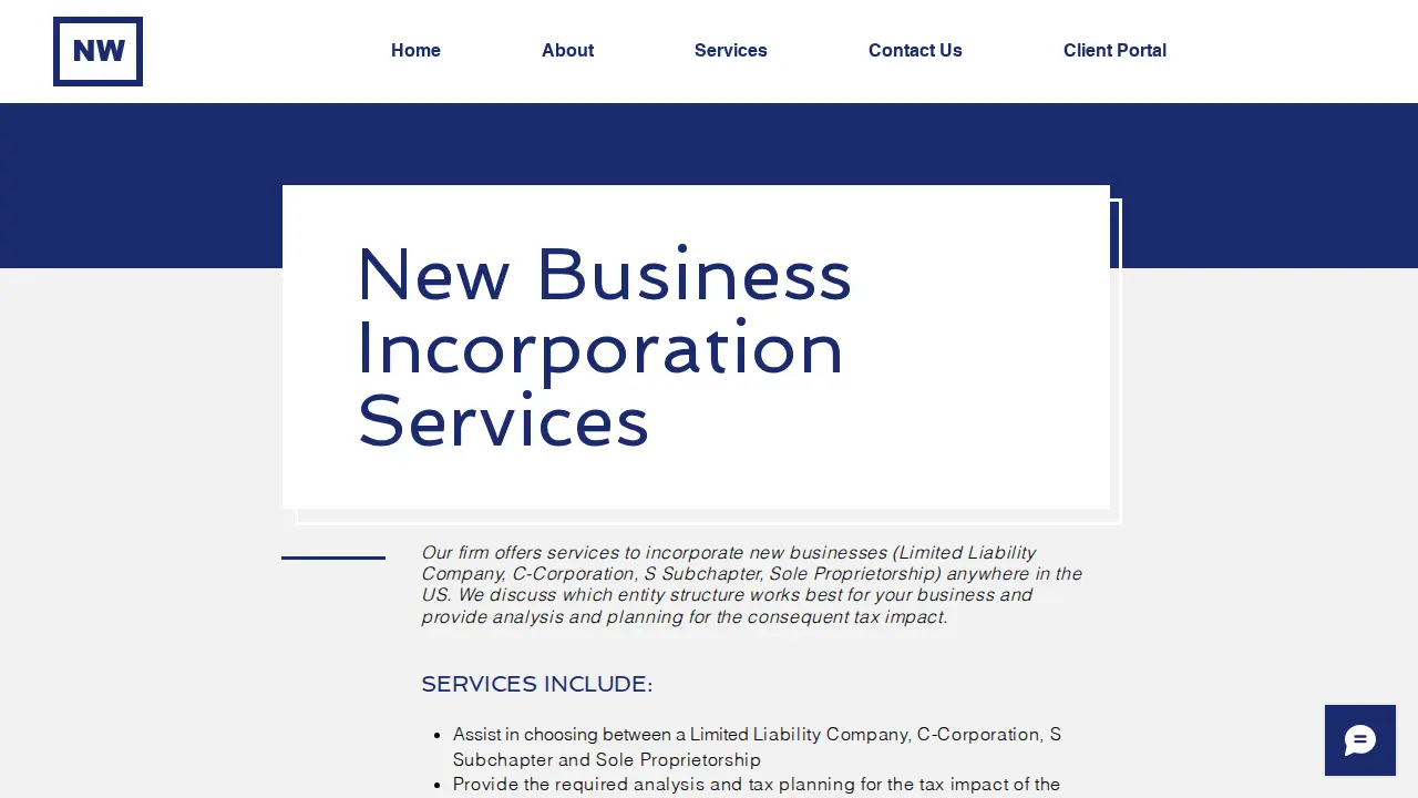 NW Accounting and Tax Services Inc page