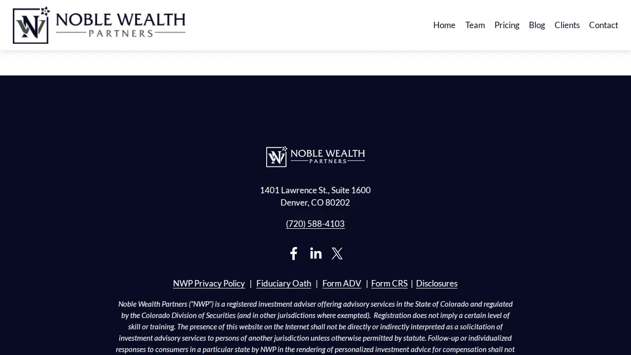 Noble Wealth Partners page
