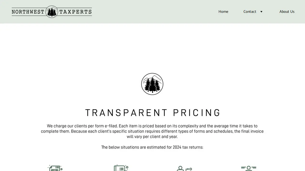 NorthWest Taxperts page