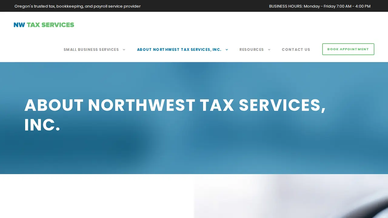 Northwest Tax Services, Inc. page