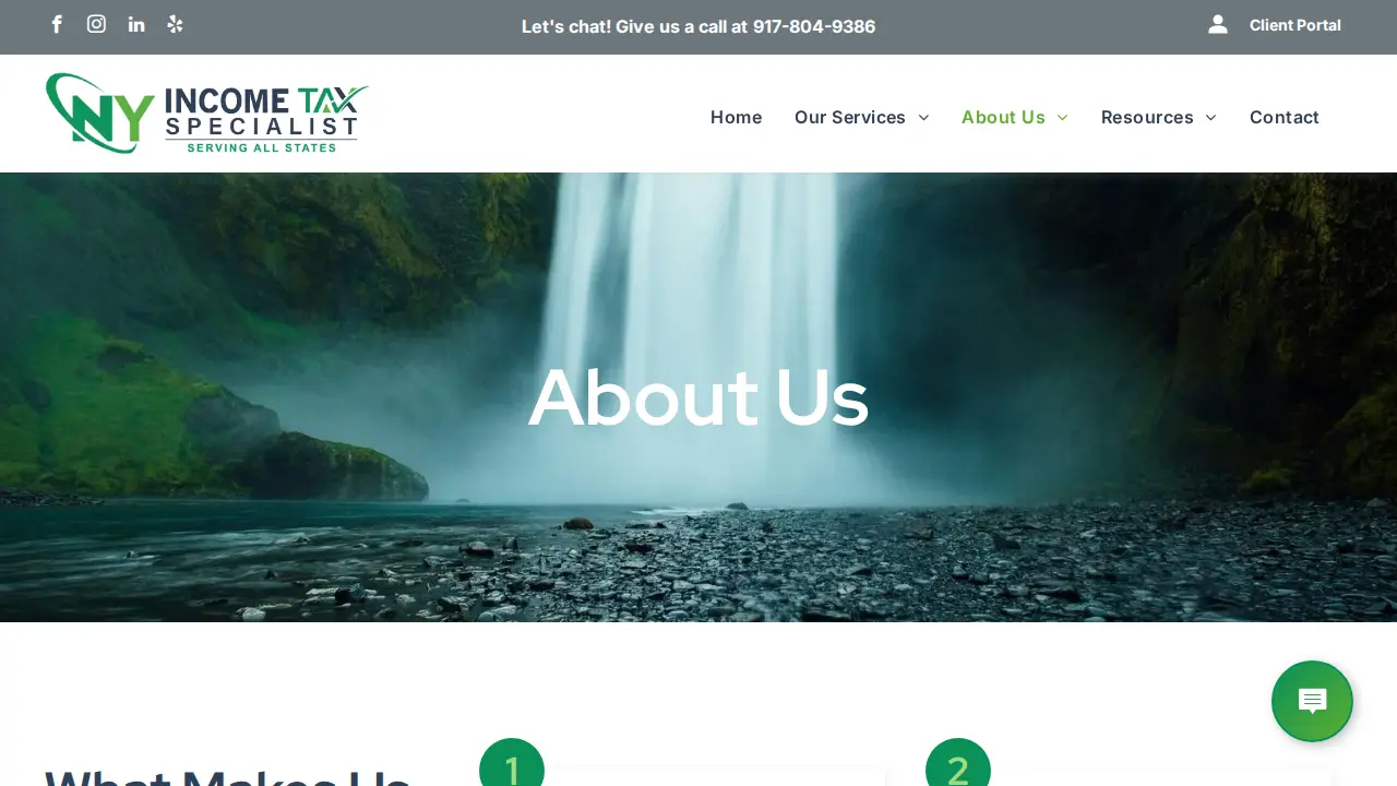 NY Income Tax Specialist Inc. page