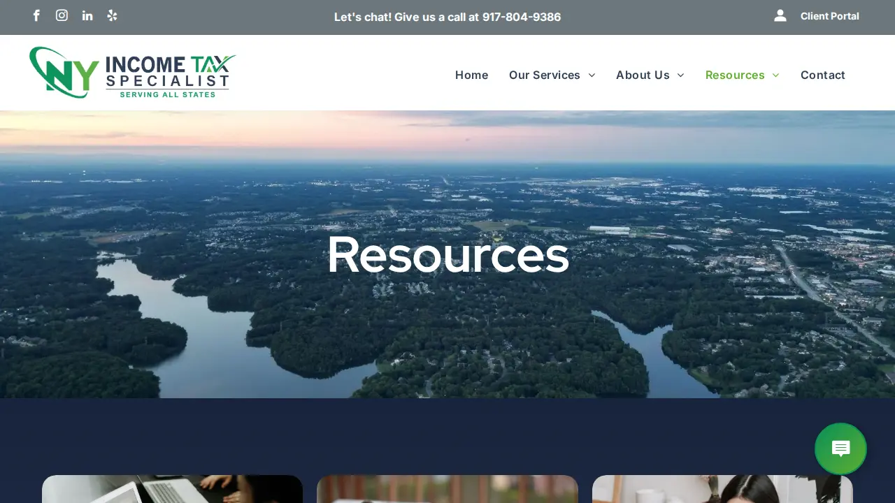 NY Income Tax Specialist Inc. page