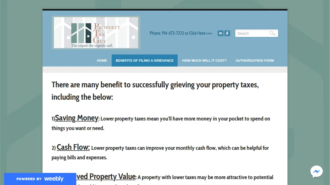 Property Tax Guy page