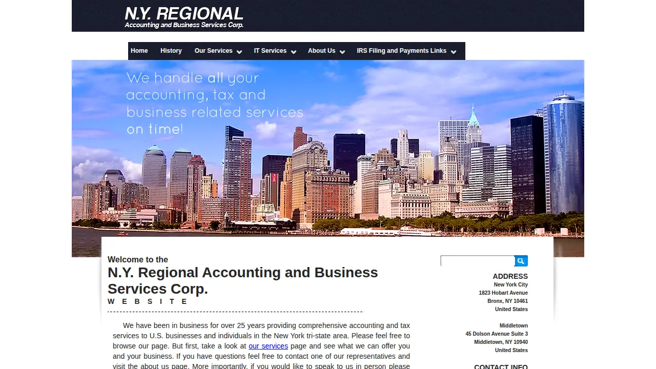 Ny Regional Accounting & Bus Corporation