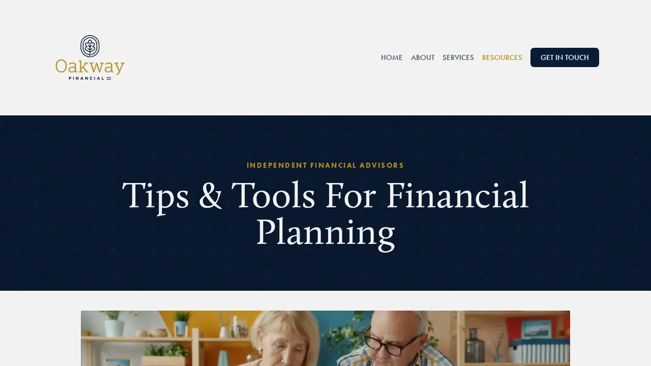 Oakway Financial LLC page