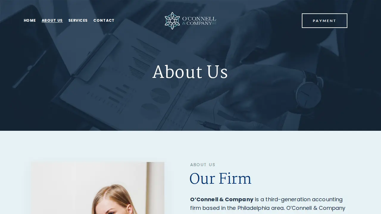O'Connell & Company LLC, Certified Public Accountants page