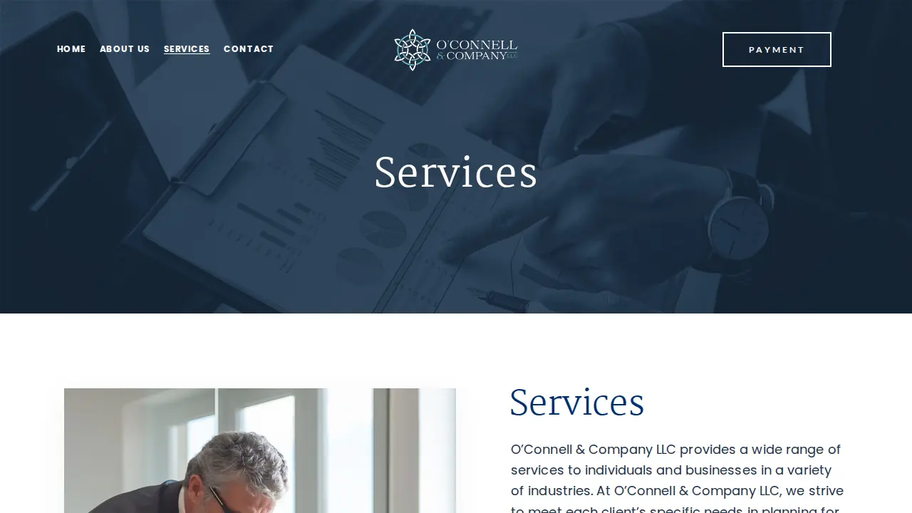O'Connell & Company LLC, Certified Public Accountants page