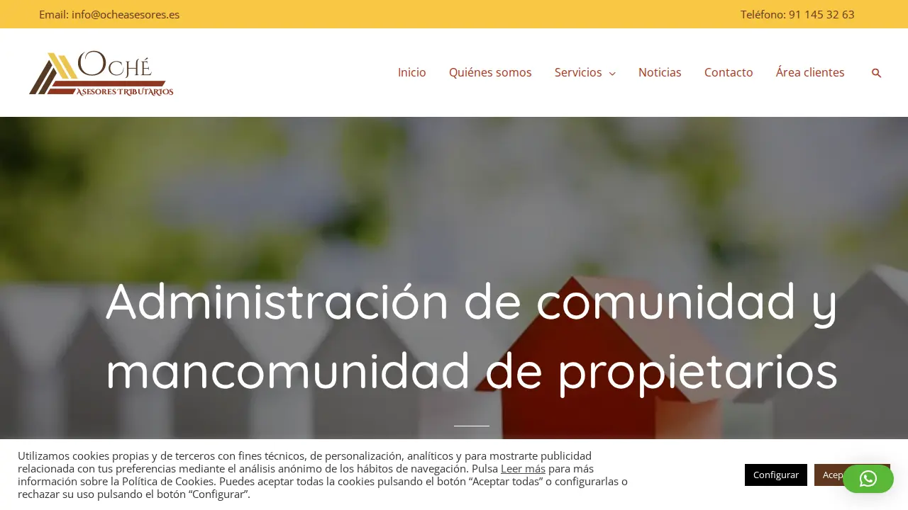 OCHE ASESORES TRIBUTARIOS page