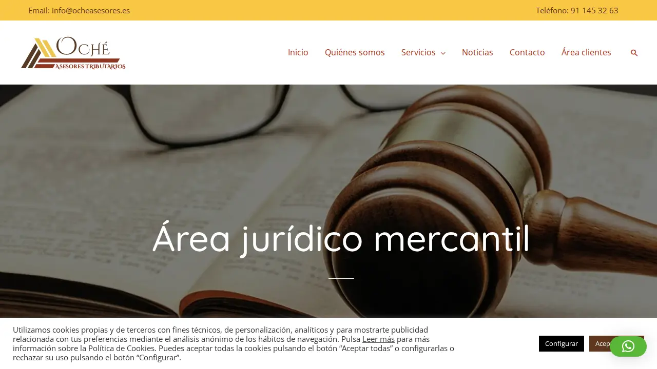 OCHE ASESORES TRIBUTARIOS page