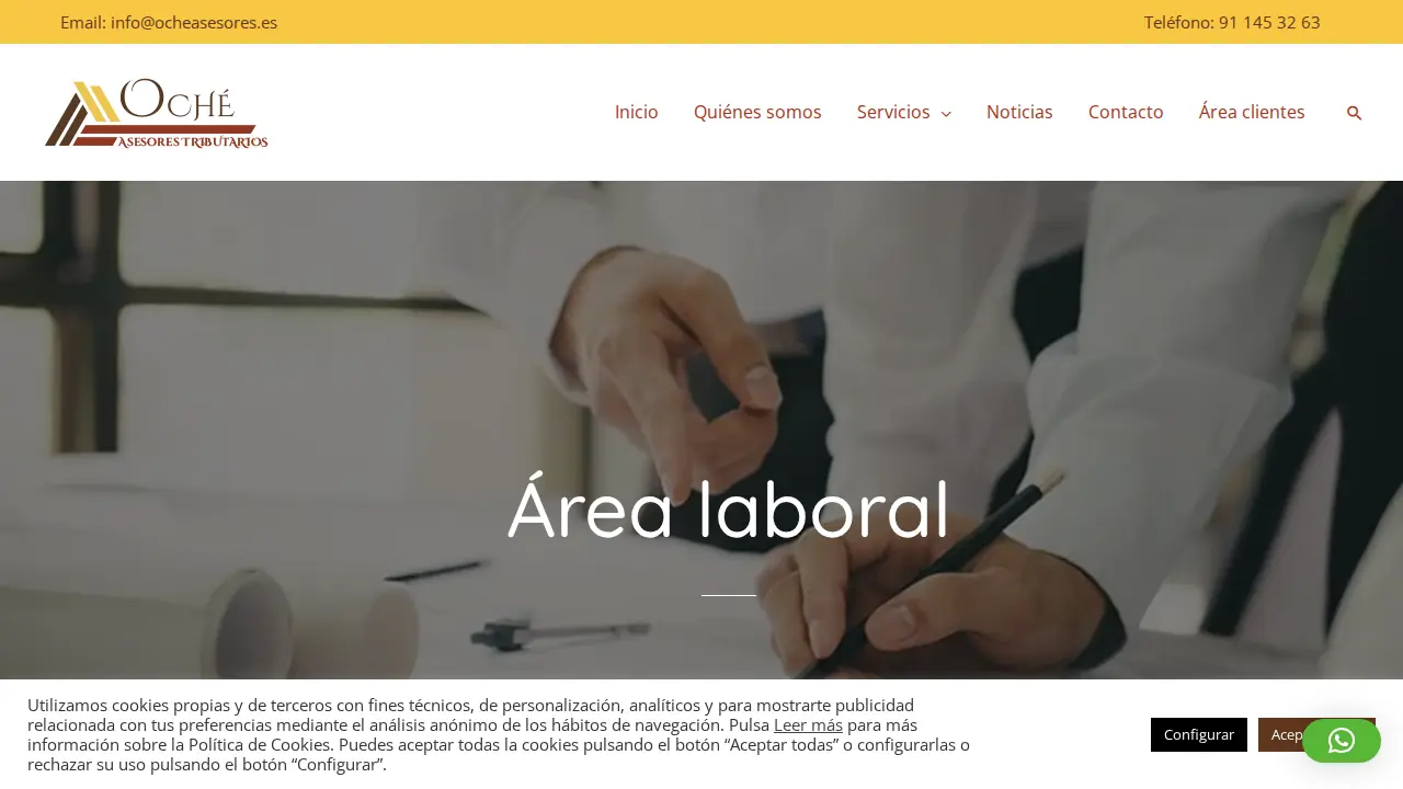 OCHE ASESORES TRIBUTARIOS page