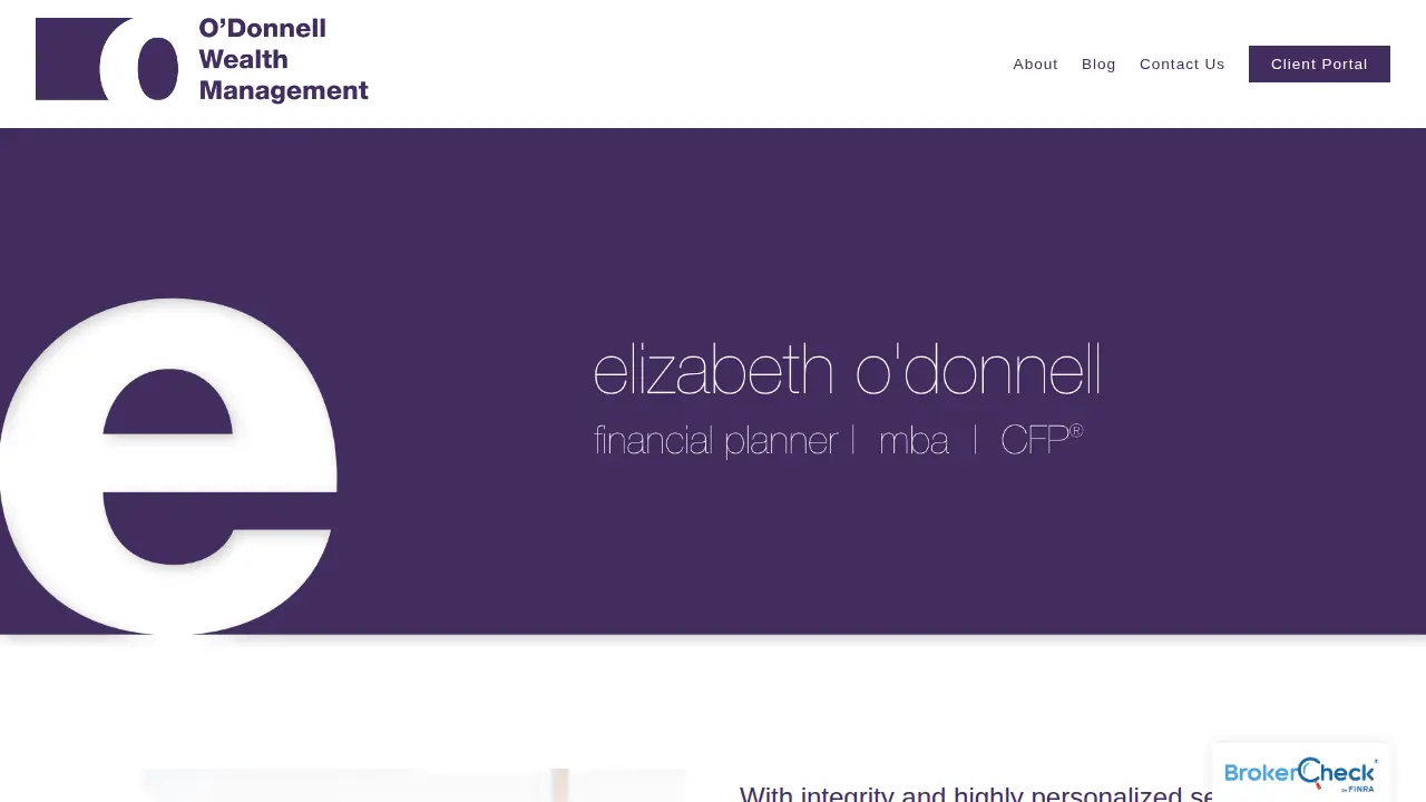 o'donnell wealth management page