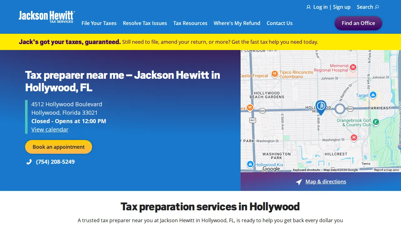 Jackson Hewitt Tax Service