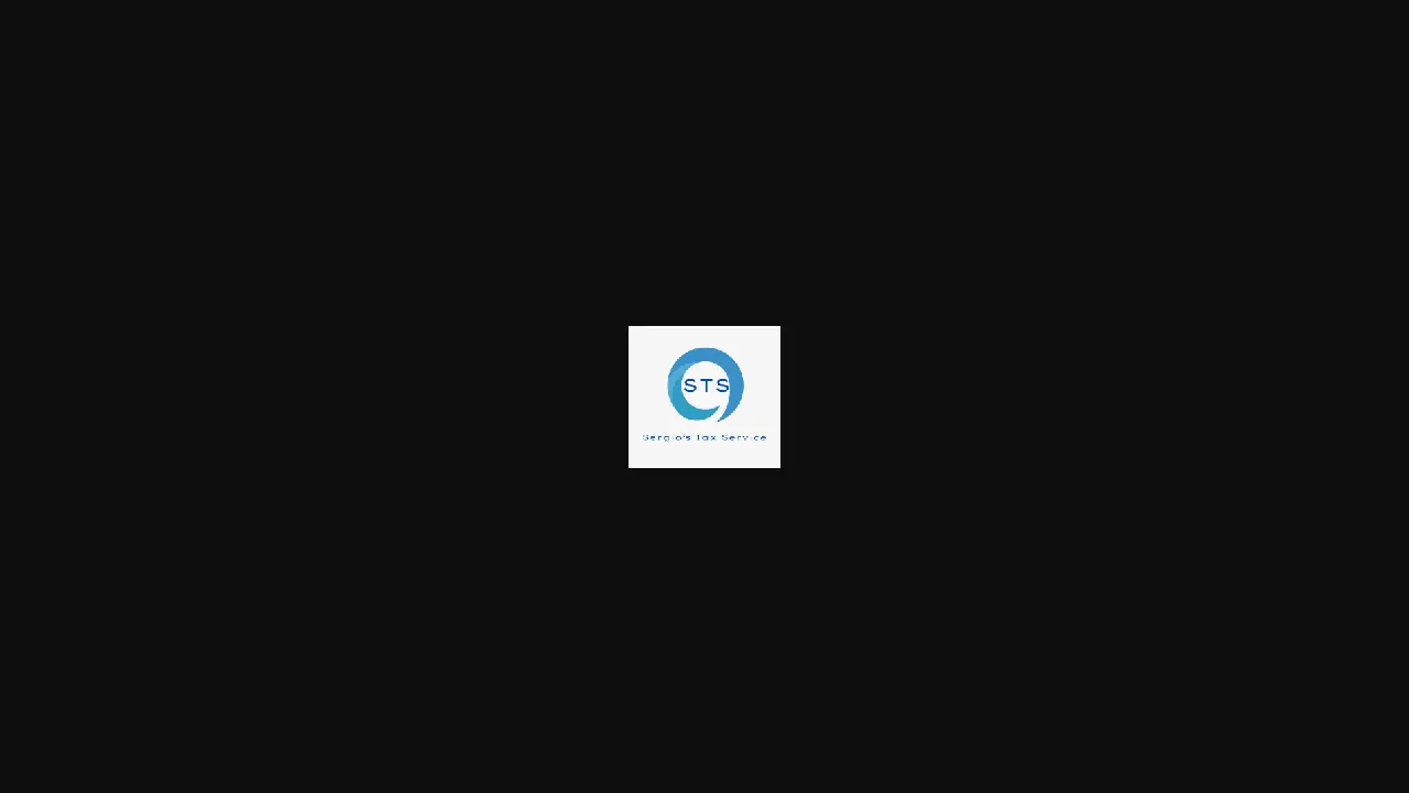 Sergio's Tax Services page