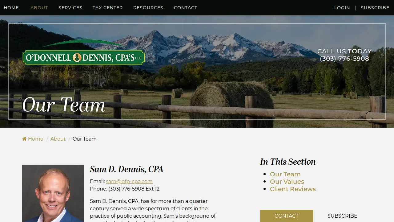 O'Donnell & Dennis CPAs, LLC page
