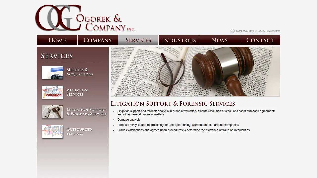 Ogorek & Co Inc page