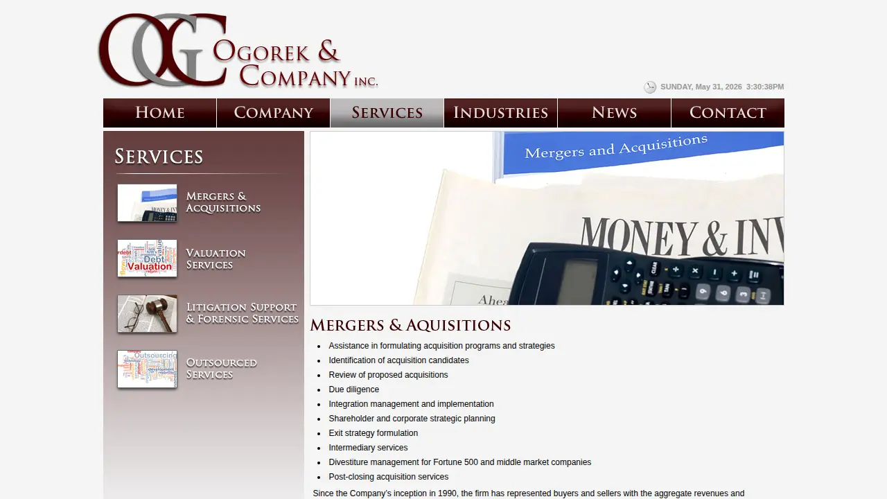 Ogorek & Co Inc page