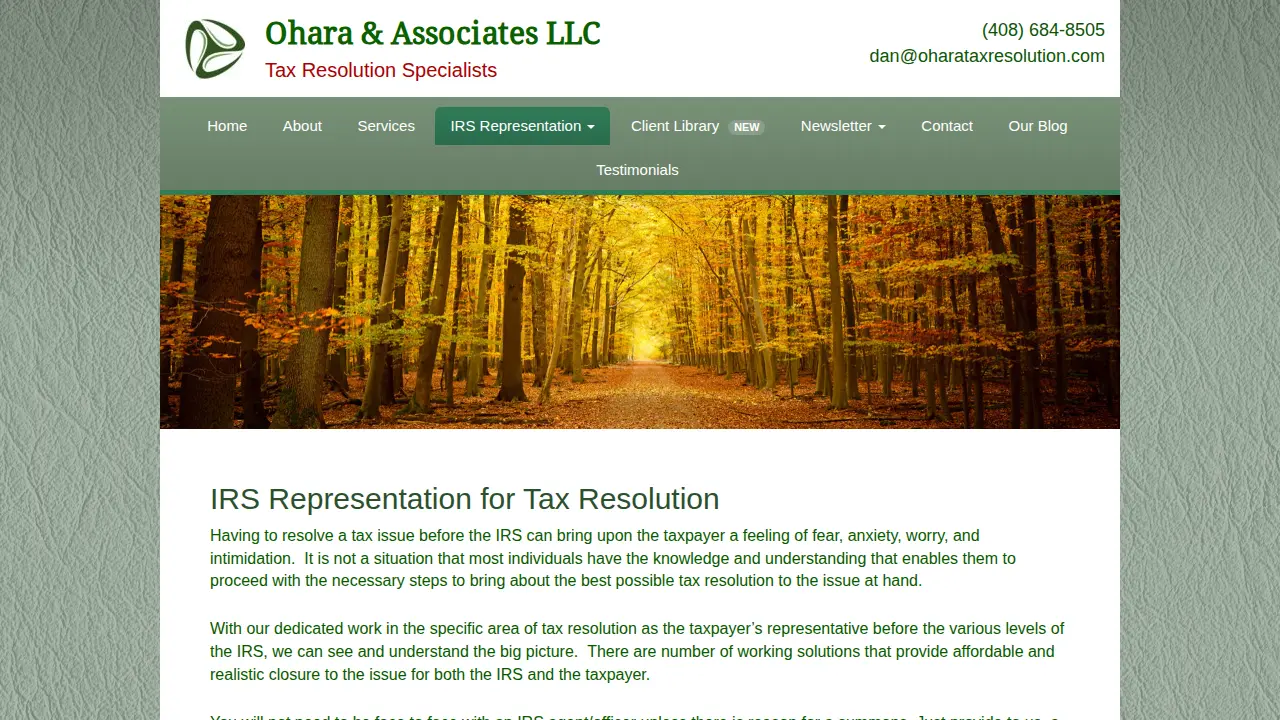Ohara & Associates LLC page