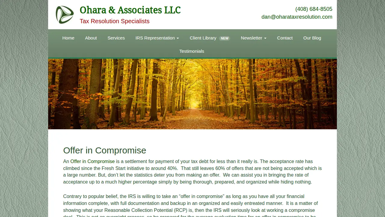 Ohara & Associates LLC page