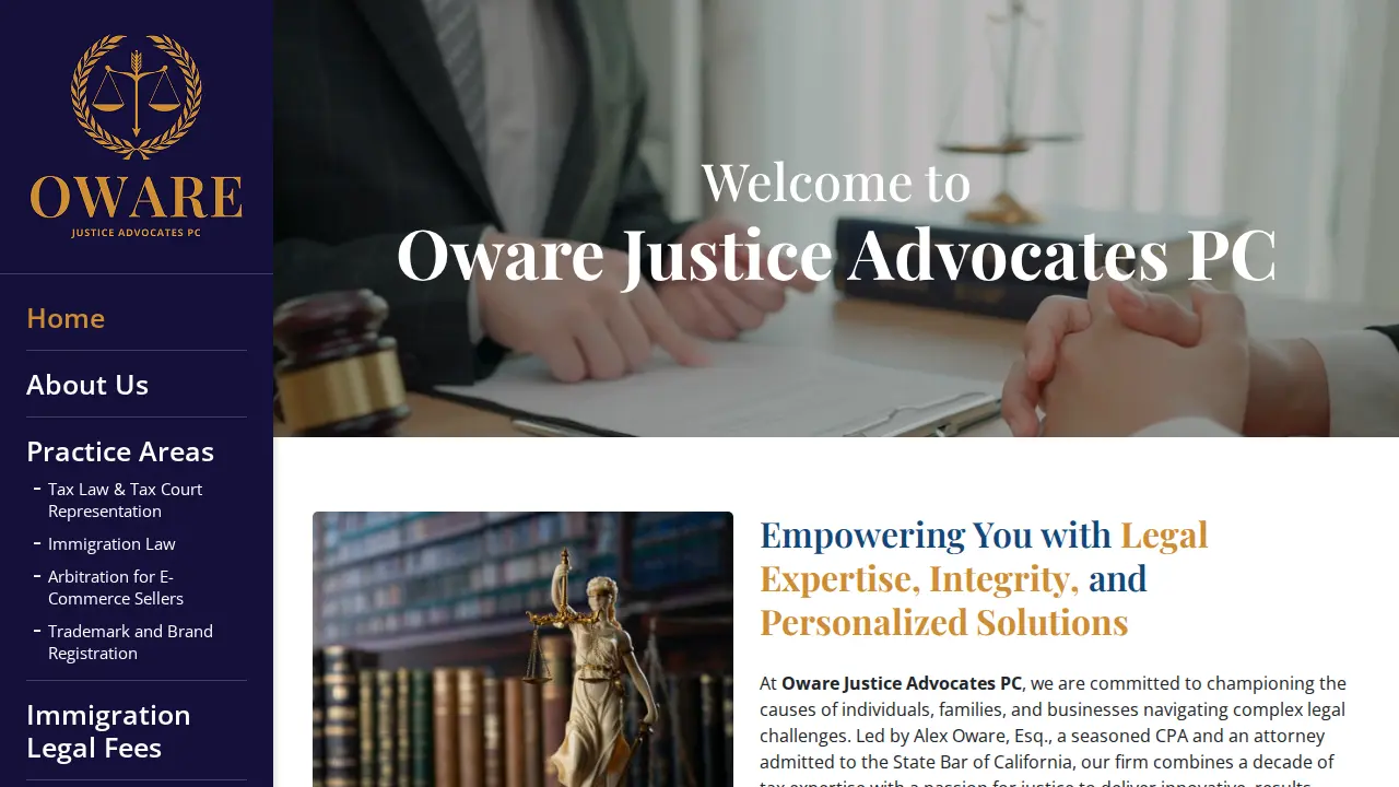 Oware Justice Advocates PC