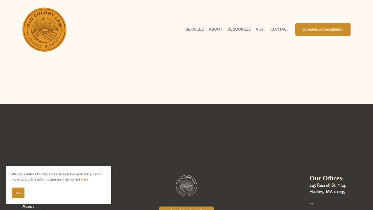Old Colony Law page