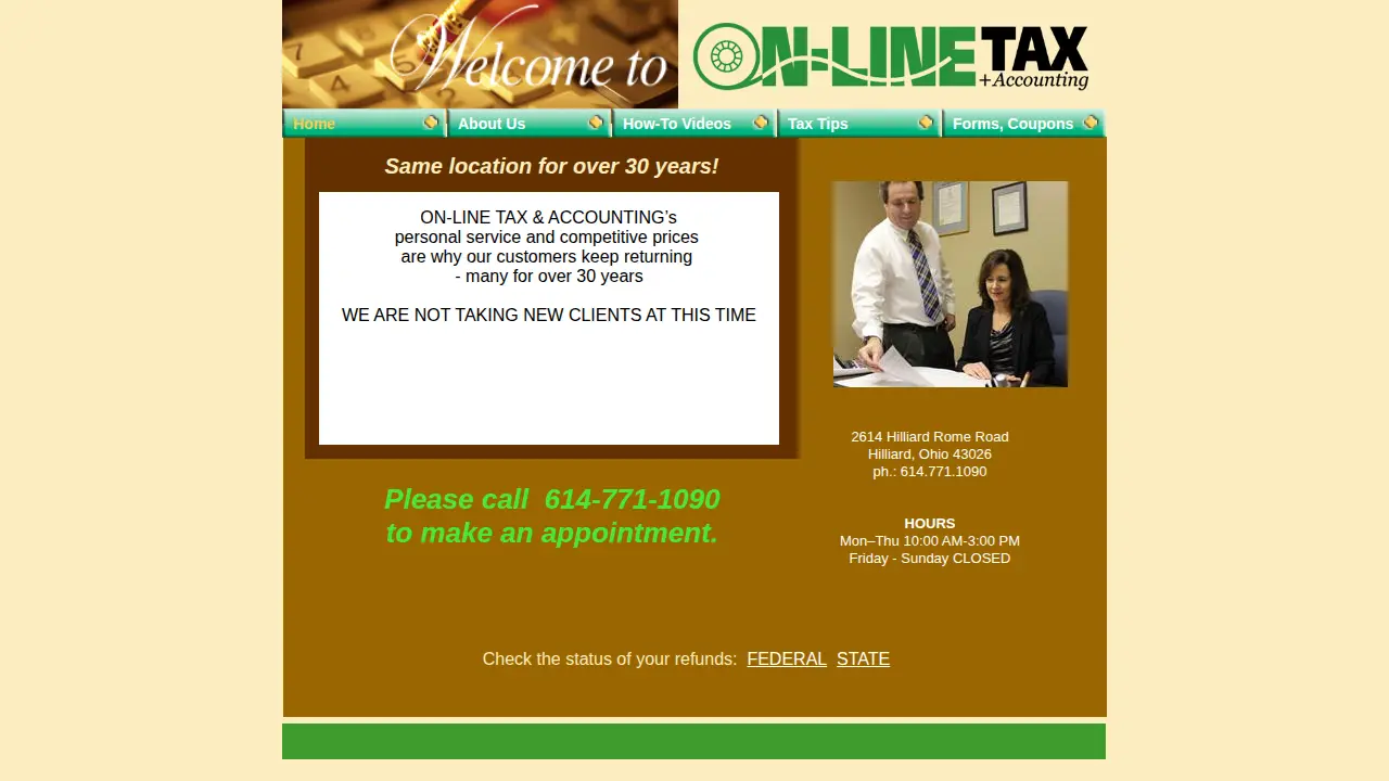 On-Line Tax & Accounting