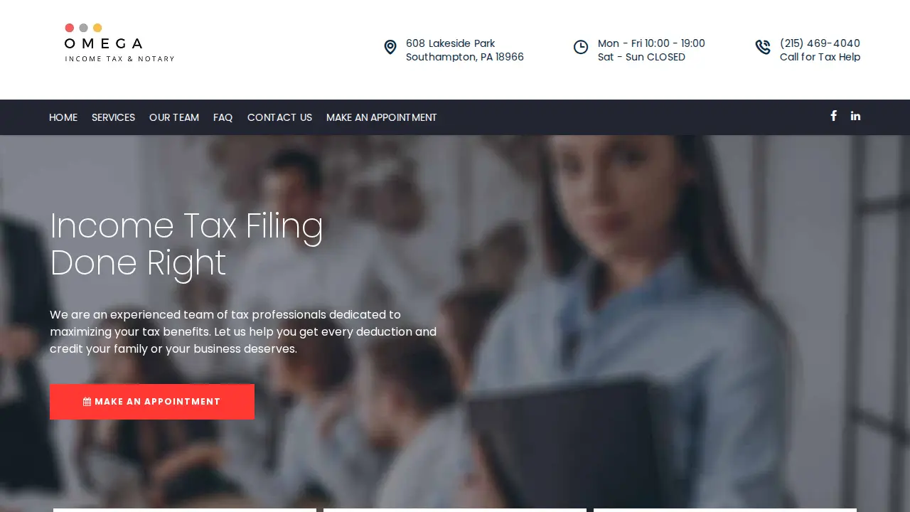 Omega Income Tax & Notary