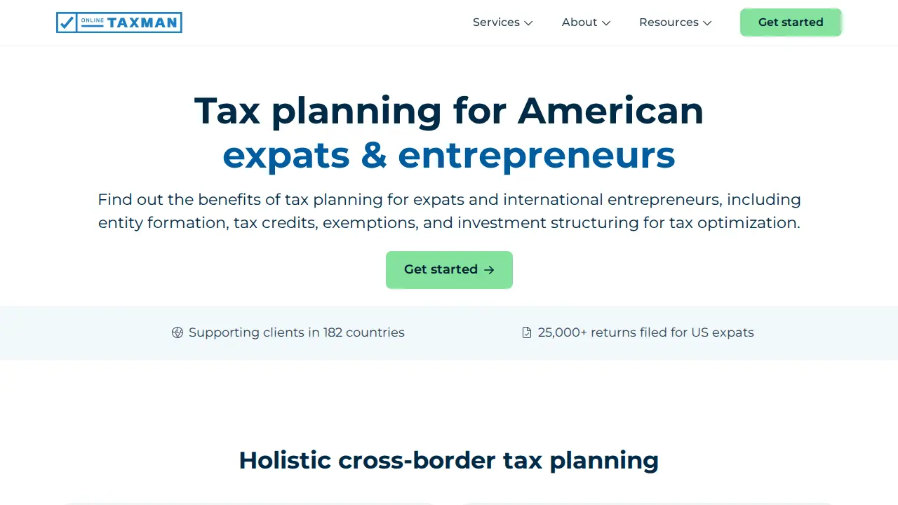 Online Taxman page