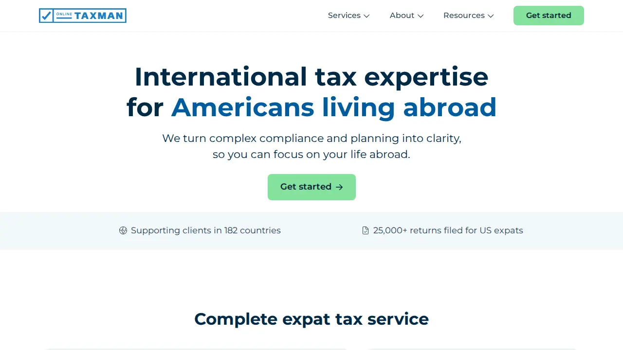 Online Taxman page