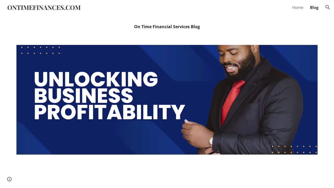 On Time Financial Services (Bookkeeping & Tax) page