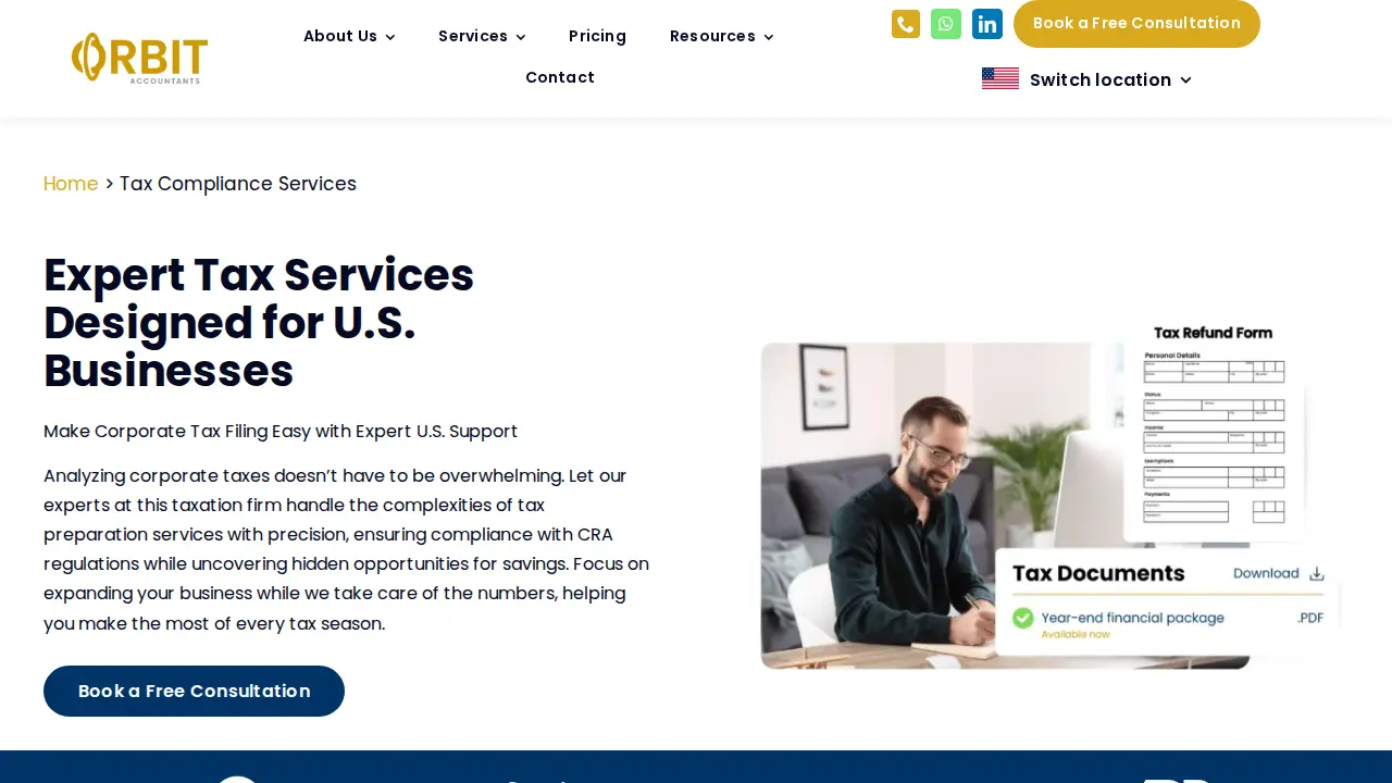 Orbit Accountants Wilmington, Delaware page