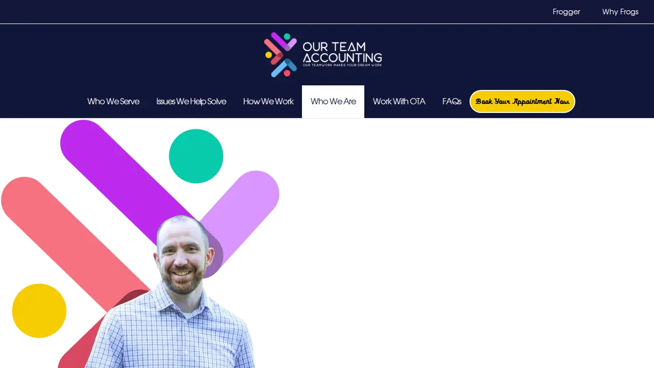 Our Team Accounting page