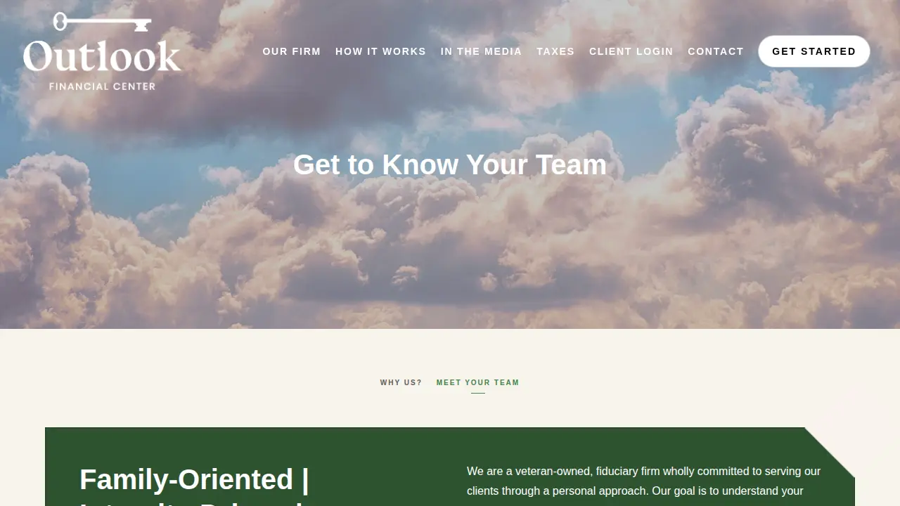 Outlook Financial Center LLC page