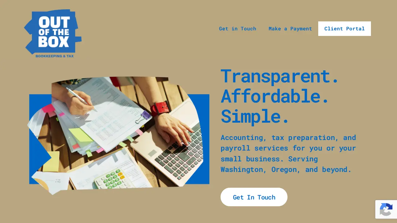 Out of the Box Bookkeeping & Tax