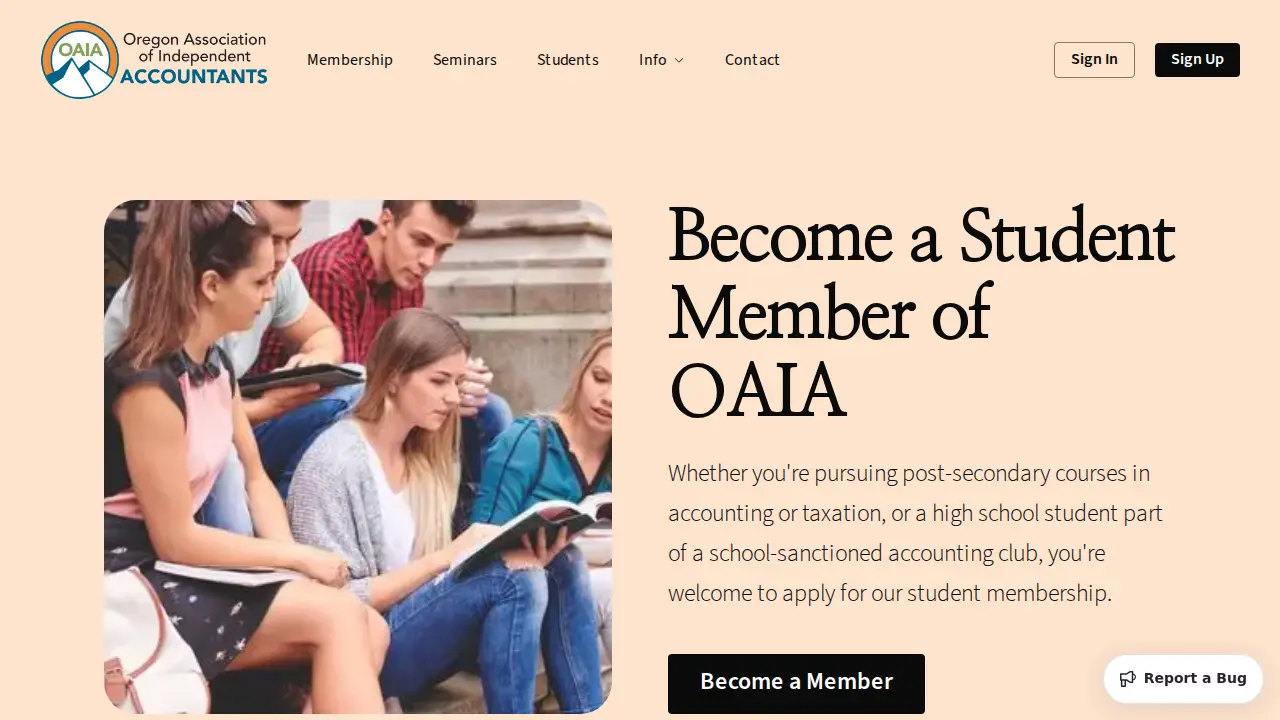OREGON ASSOCIATION OF INDEPENDENt ACCOUNTS page