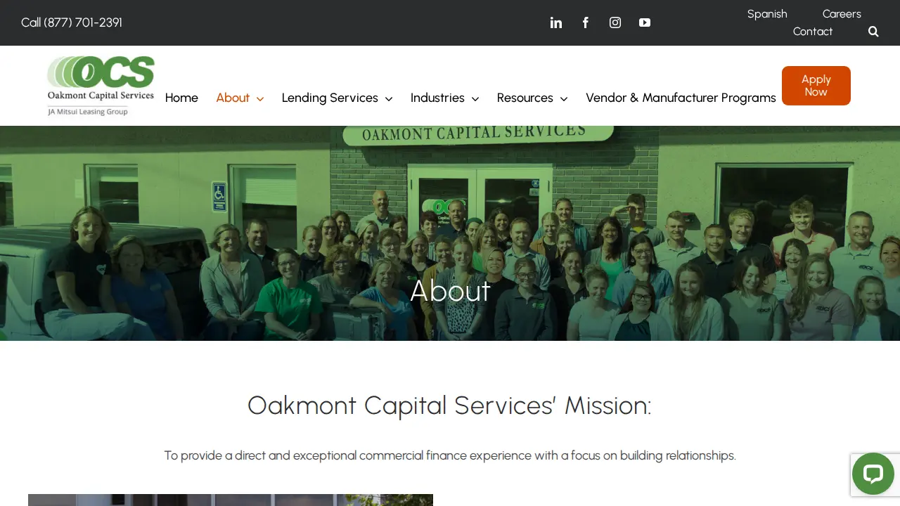 Oakmont Capital Services (Headquarters) page