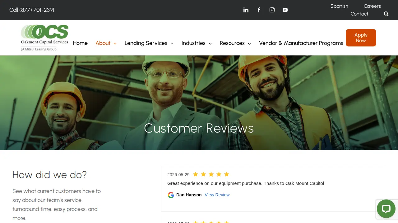Oakmont Capital Services (Headquarters) page