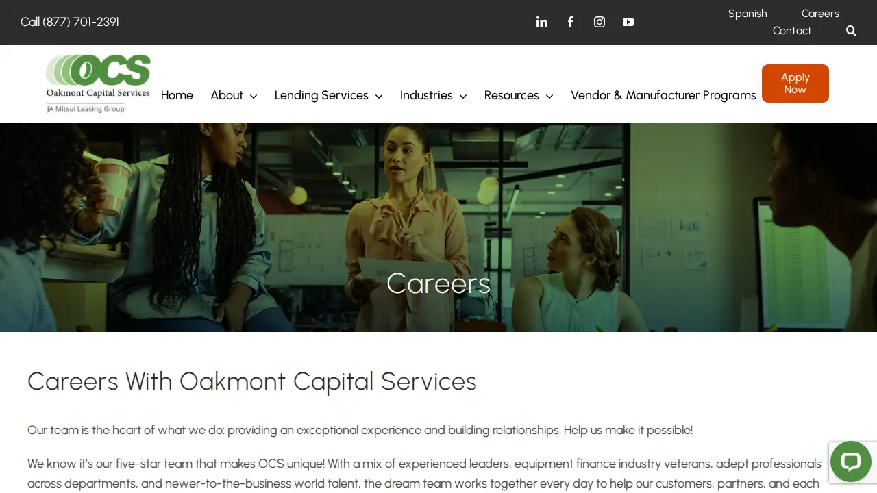 Oakmont Capital Services (Headquarters) page
