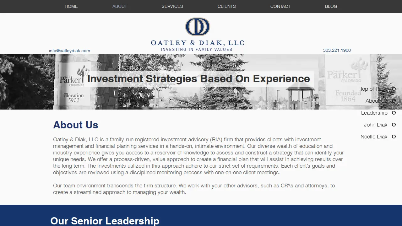 Oatley & Diak, LLC page