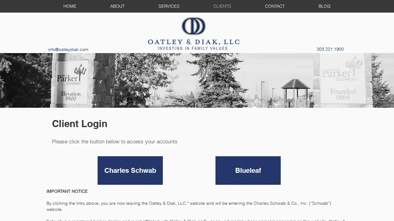 Oatley & Diak, LLC page
